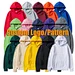 Heavy Weight Jogger Stock Clothing Sweatshirts Custom Printing Men Plain Pullover Hoodie Embroidery Hoodies Oversize